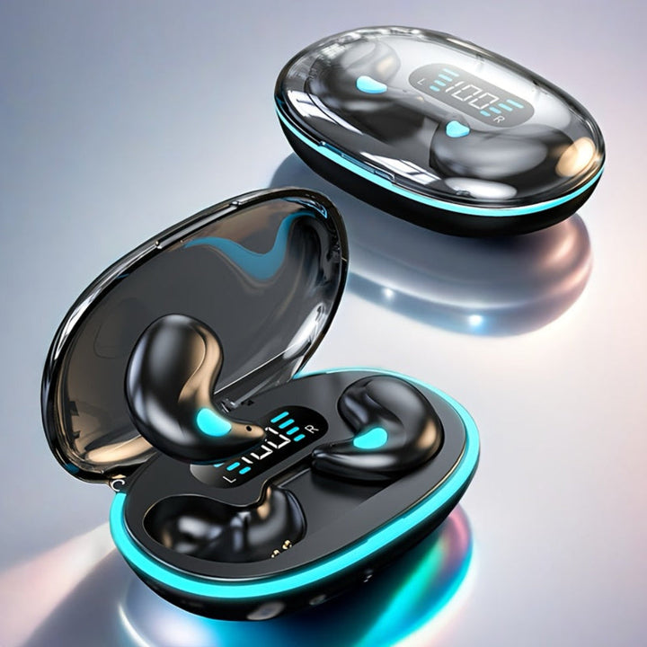 Wireless Bluetooth Earbuds | LED Display Charging Case