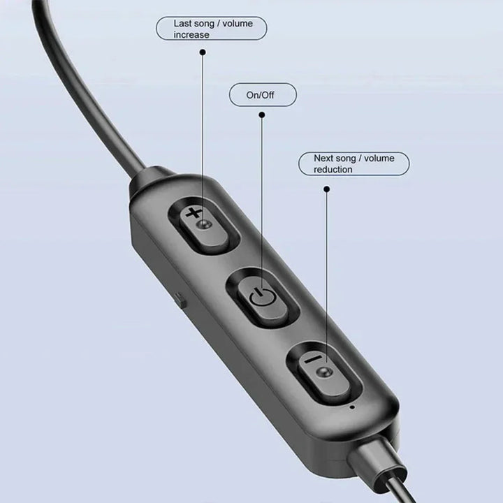 Wireless Neckband Headphones | Lightweight Bluetooth Sports Design