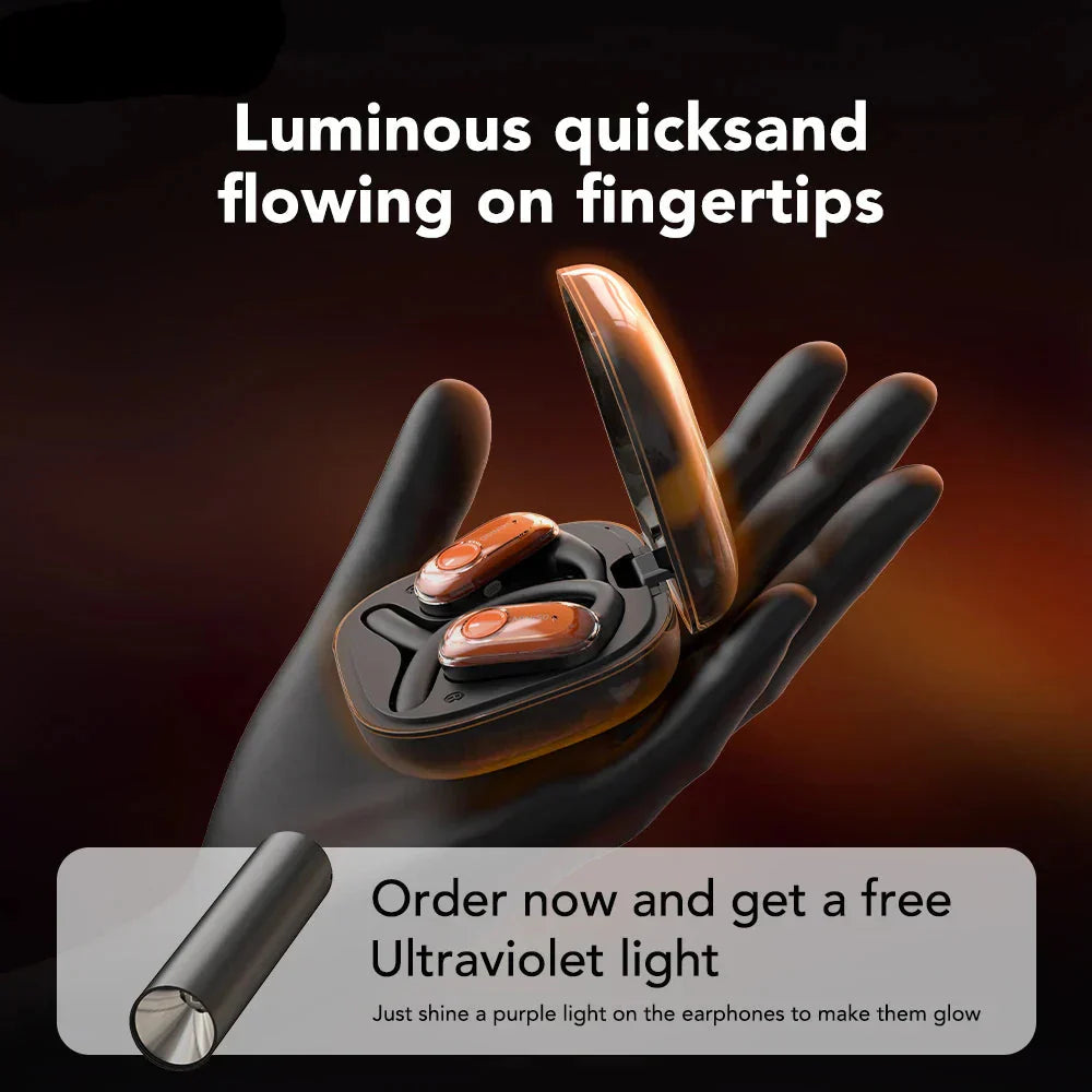 Wireless Earbuds | Dynamic Light Flow Charging Case